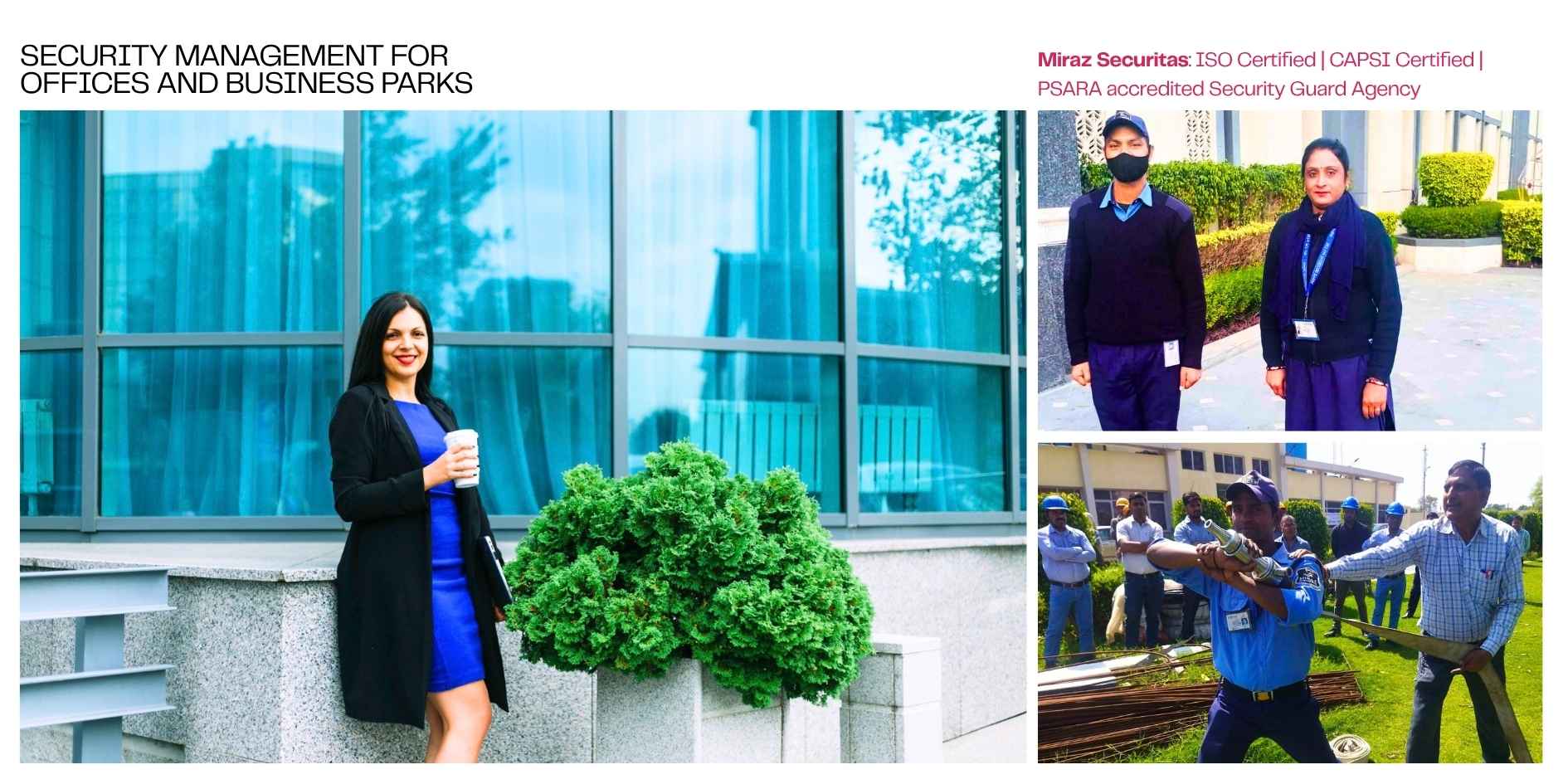 Hire Security Guards for Offices Buildings Business Parks Miraz Securitas